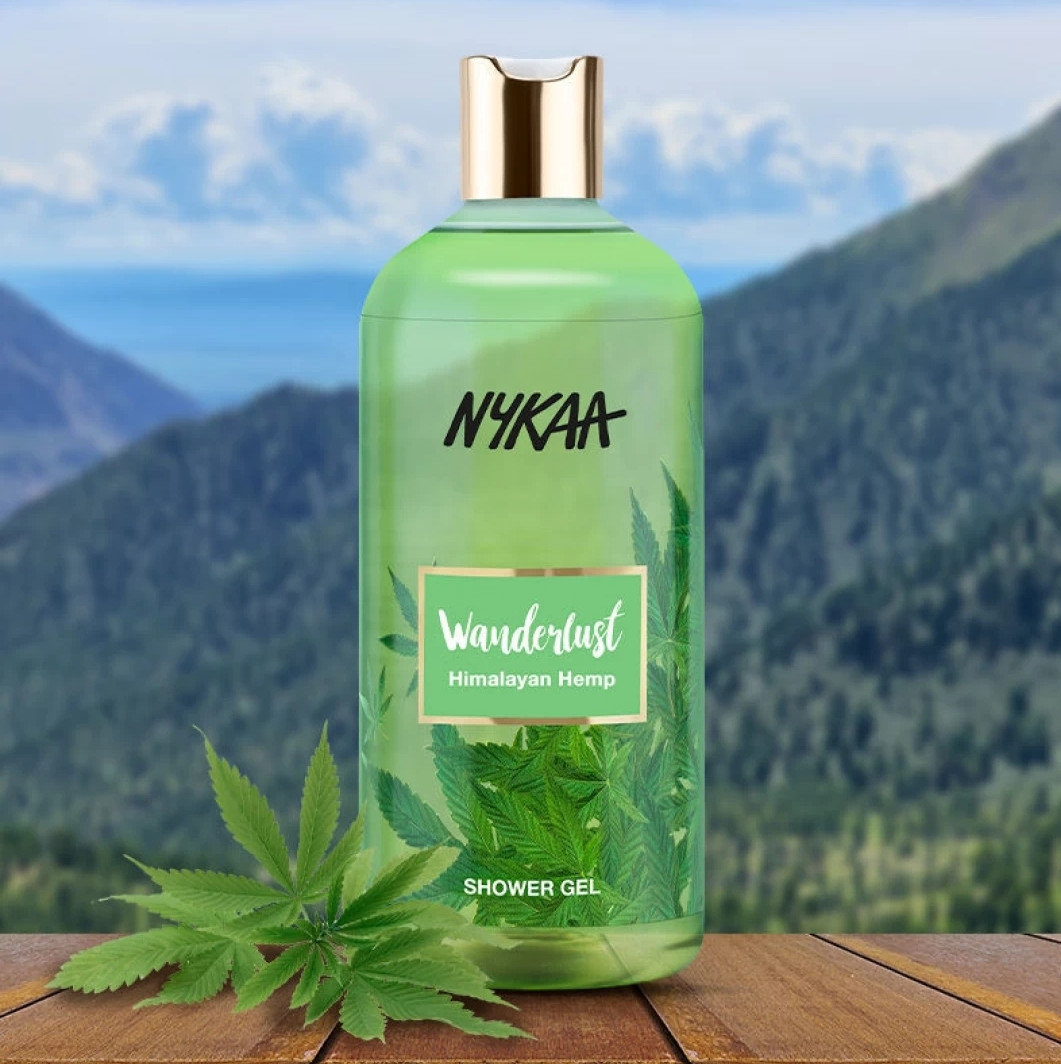 Nykaa Wanderlust Shower Gel - Himalayan hemp  300ml
