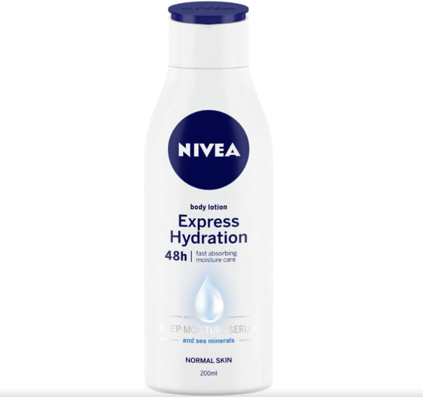 Nivea Exprees Hydration Body Lotion | All Skin Types | With Deep Moisture Serum & Sea Minerals
