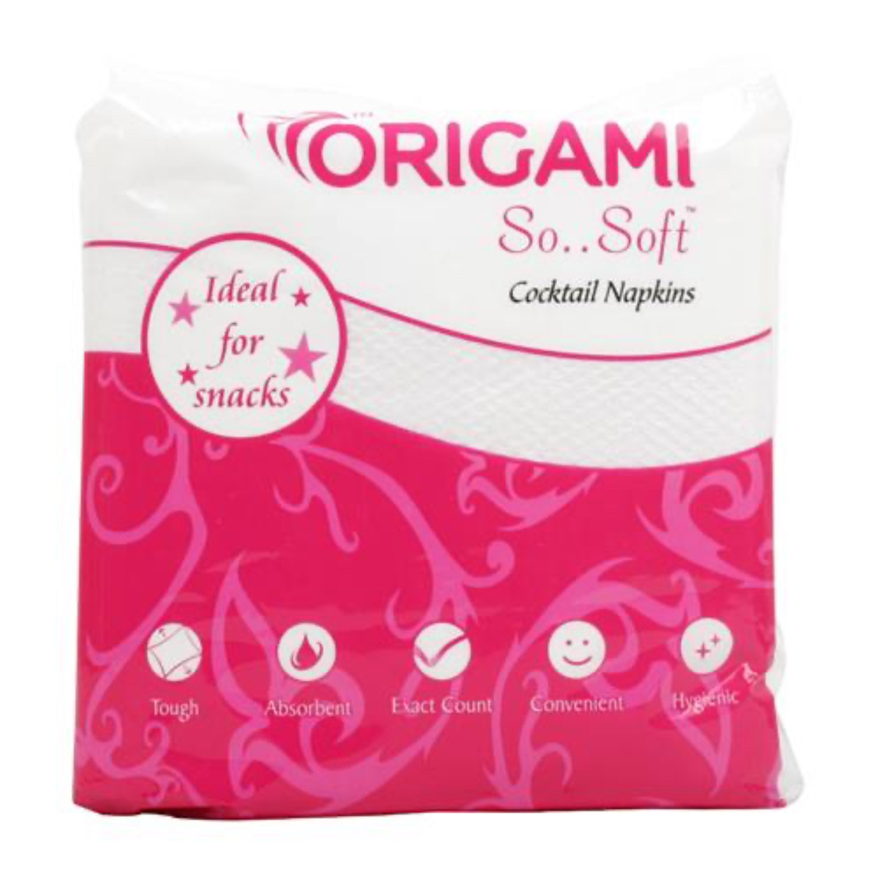 Origami 1 Ply Tissue Paper Napkins - Pack of 1 (100 Sheets)