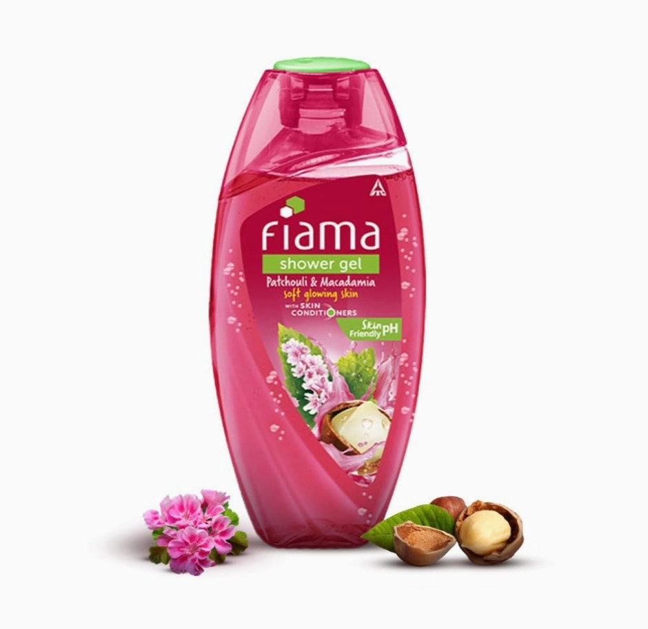 Fiama shower gel patchouli & macadamia soft glowing skin