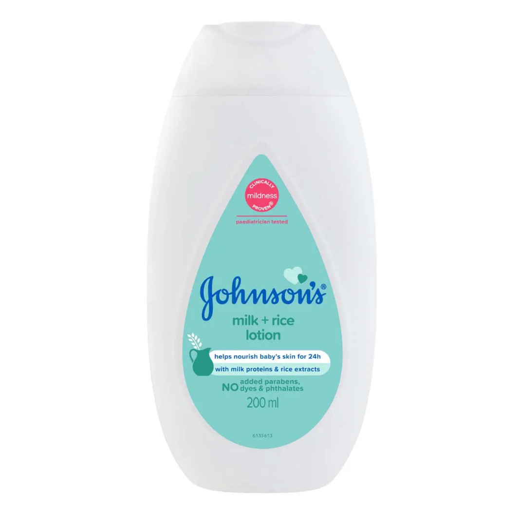 Johnsons Milk+Rice Lotion