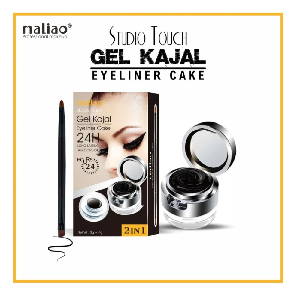 Maliao Gel Kajal Eyeliner Cake