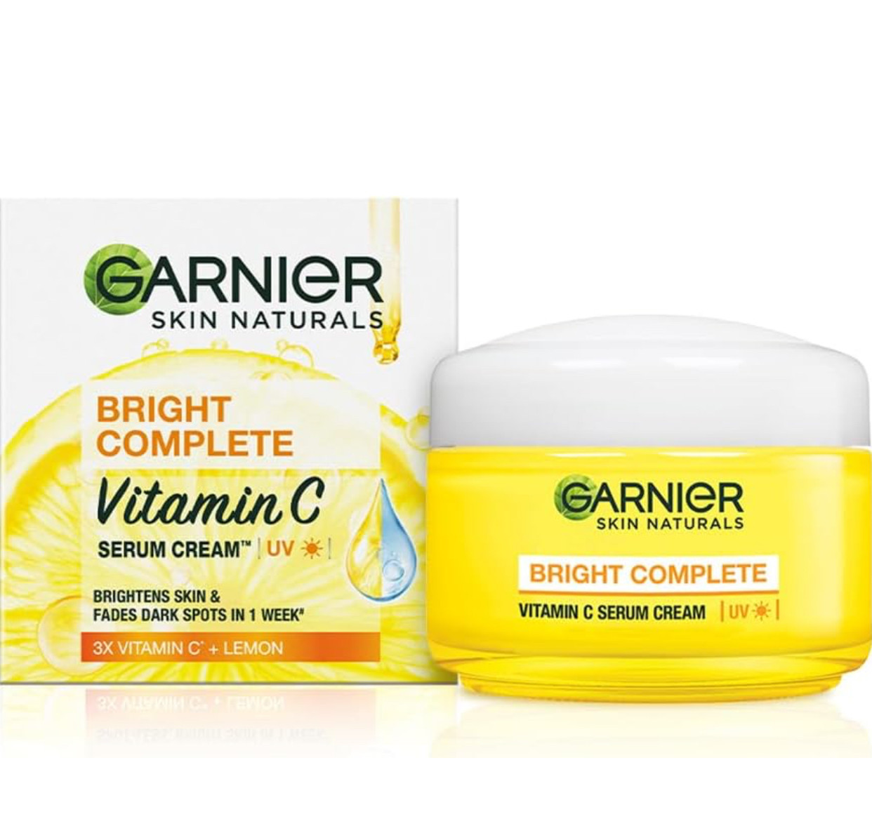 Garnier Bright Complete Vitamine C Serum Cream | Uv