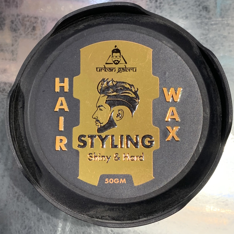 Urbangabru Hair Wax for Men - Hair Styling Wax - Shiny & Hard