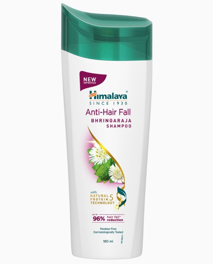 Himalaya Anti-Hair Fall Bhringaraja Shampoo, Reduces Hair Fall, Makes Hair Healthy, With Bhringaraja & Palasha,for men and women,
