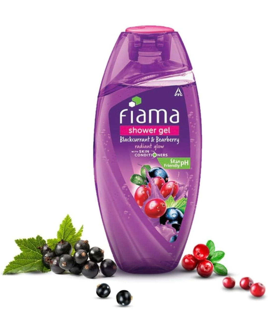 Fiama shower gel blackcurrant & bearberry radiant glow