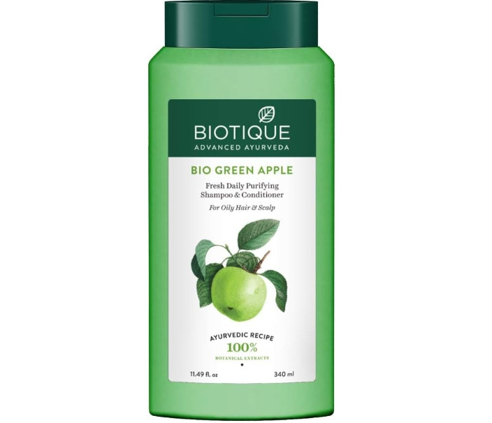 Biotique Green Apple Shine & Gloss Shampoo & Conditioner 340ml