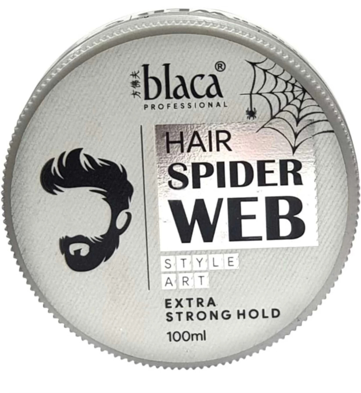 Blaca Hair Spider Web Wax Extraa Strong Hold 100ml